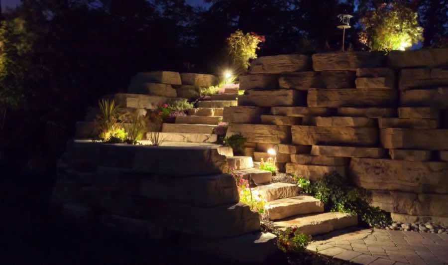 Security Lighting in Flower Mound